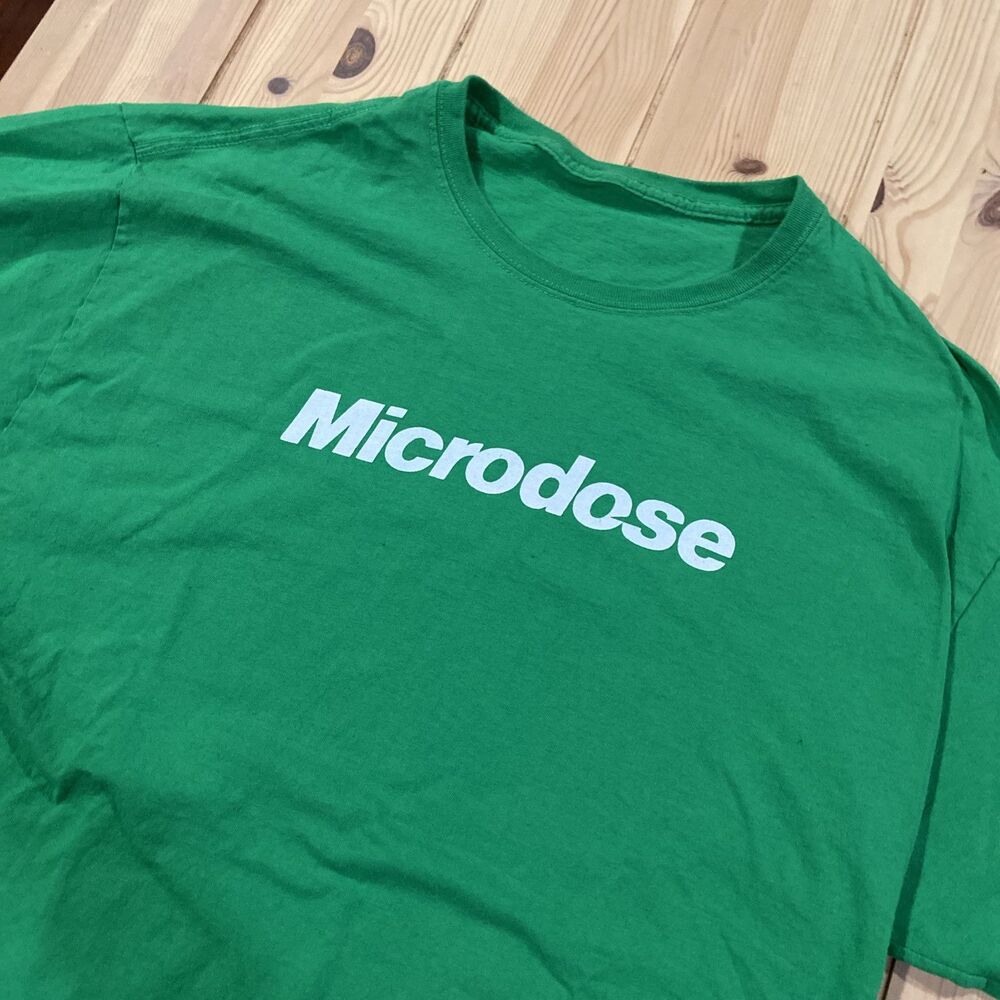 Funny Microdose Microsoft Font Parody T Shirt Large?
